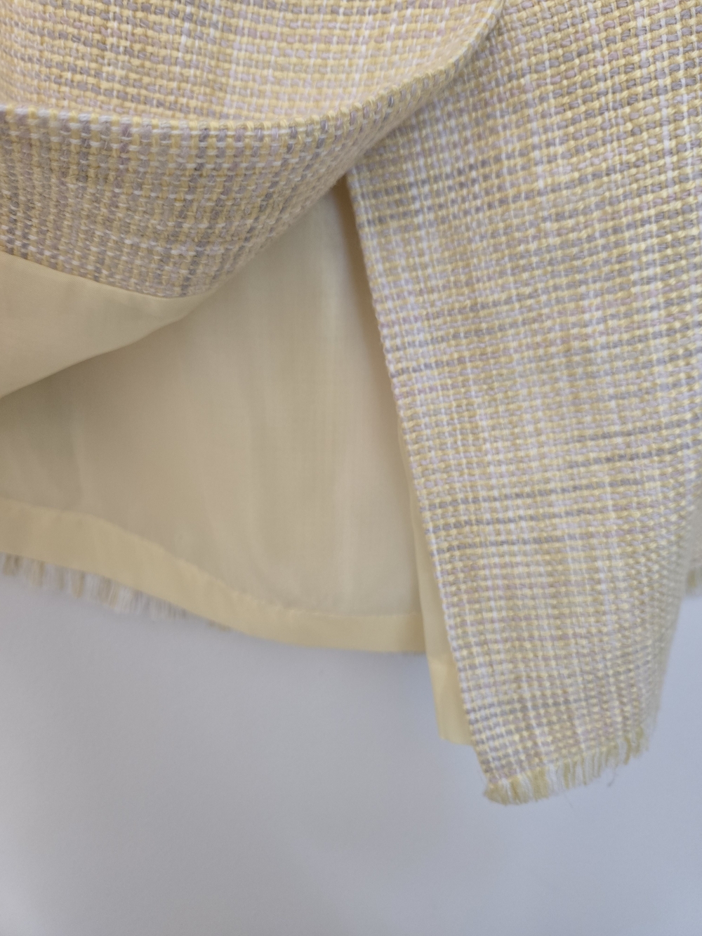 Anne Klein Cream Tweed Skirt Suit - Picture 10 of 12